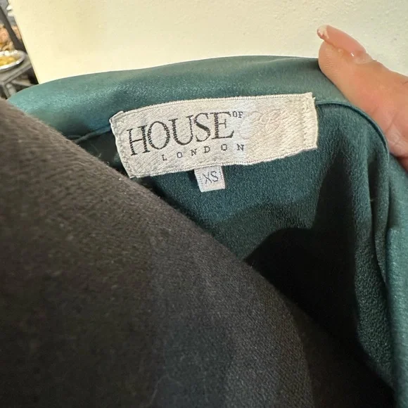 House of CB Teal Crop Top - Picture 7 of 7